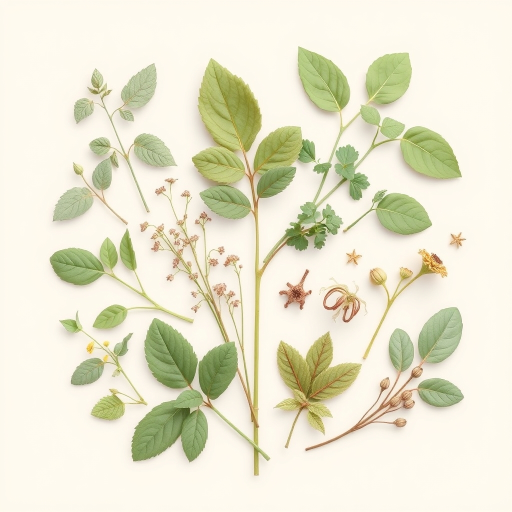Botanical herbs used in Lulutox blend